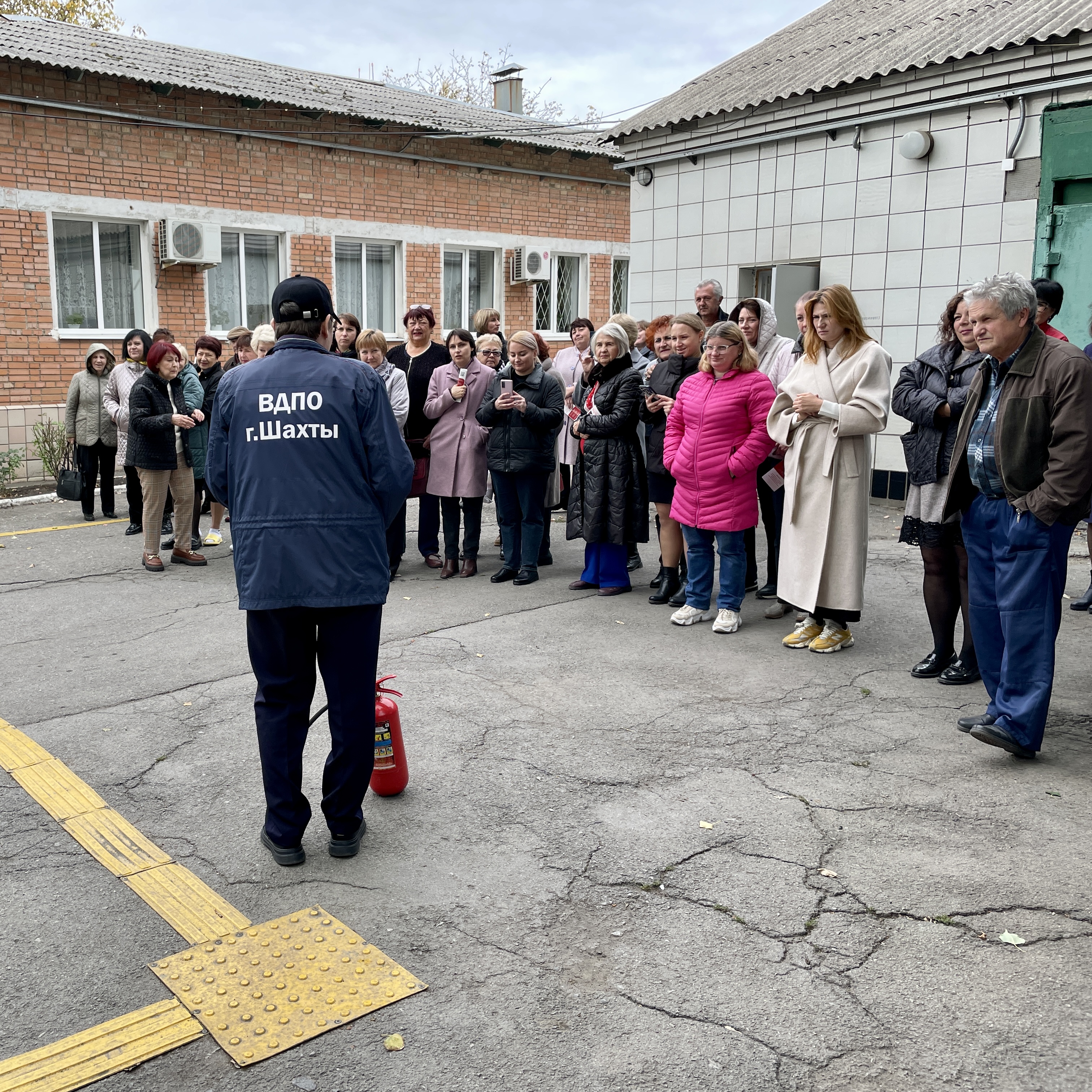 Противопожарный инструктаж в Центре социального обслуживания